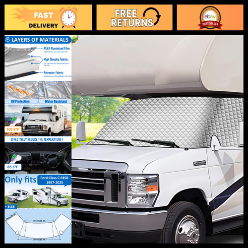 Windshield cover for - windshield, ford